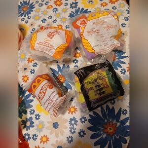 Four Vintage Mcdonald 1990's Happy Meal Toys